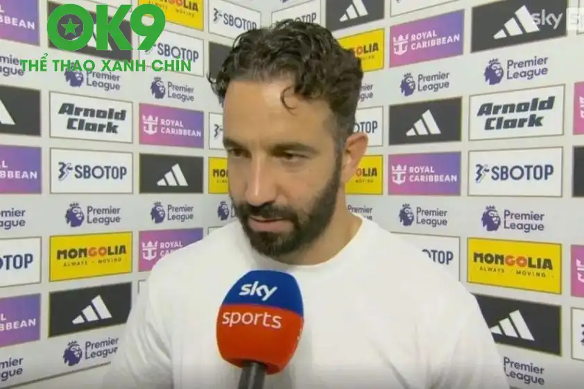 Áp lực đặt lên vai của Ruben Amorim đang là rất lớn. Ảnh: The Mirror